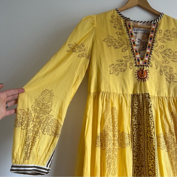 Alix of Bohemia Winifred Dress in Amber - Picture 9 of 16